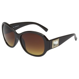 Schöne Marken Sonnenbrille für Damen von Burgmeister mit 100% UV Schutz | Sonnenbrille mit stabiler Polycarbonatfassung, hochwertigem Brillenetui, Brillenbeutel und 2 Jahren Garantie | SBM109-242