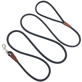 MayPaw Small Rope Dog Leash 6 FT/8 FT/10 FT, 1/4-in Lightweight Pet Leash for Small Dogs/Puppy/Cats, Classic Colors Round Dog Lead