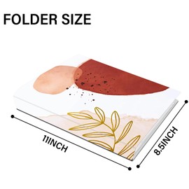 GABraden Binder with Plastic Sleeves - 60-Pocket Presentation Books, 8.5x11 Display, 120 Pages Portfolio Folder with Sheet Protectors for Documents, Music