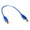 USB 2.0 A to B Data Transfer Cable, 30 cm