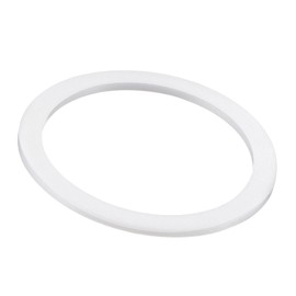 TOP-VIGOR 5Pcs PTFE Flat Washers 55mm OD 45mm ID 2mm Thickness Sealing Gasket Flange Gasket for Faucet Pipe Water Hose, White
