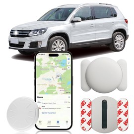 Dispositivo de seguimiento para vehículos, mini rastreador oculto de coche con funda magnética, rastreador GPS en tiempo real, rastreador GPS para vehículos sin tarifa mensual, etiqueta de seguimiento