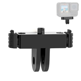 YicDofu Quick Release Magnetic Mount Compatible with GoPro HERO13 Black, Action Camera Mount Adapter for HERO13 Black with 1/4" Hole for Tripods/Selfie Sticks/Bike Mounts