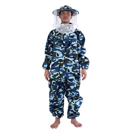 Professional Beekeeping Protective Suit Beekeeping Beekeeper Protect Equipment(L)