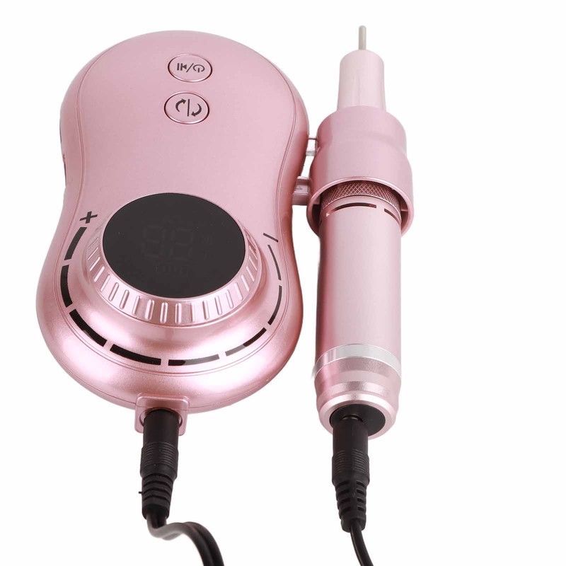 Nail Drill Machine 35000RPM LCD Display USB Rechargeable Electric Nail