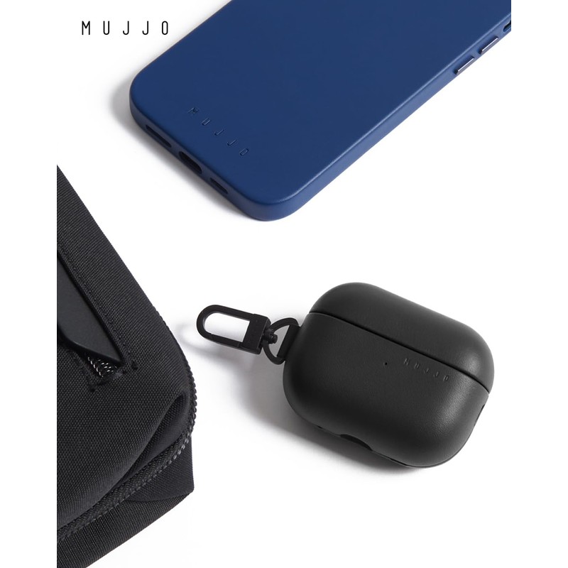 Mujjo Leather Case for AirPods Pro (2nd Gen) - Wireless