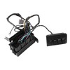 X AUTOHAUX 1 Set Auxiliary Dash Upfitter Switch Panel Kit