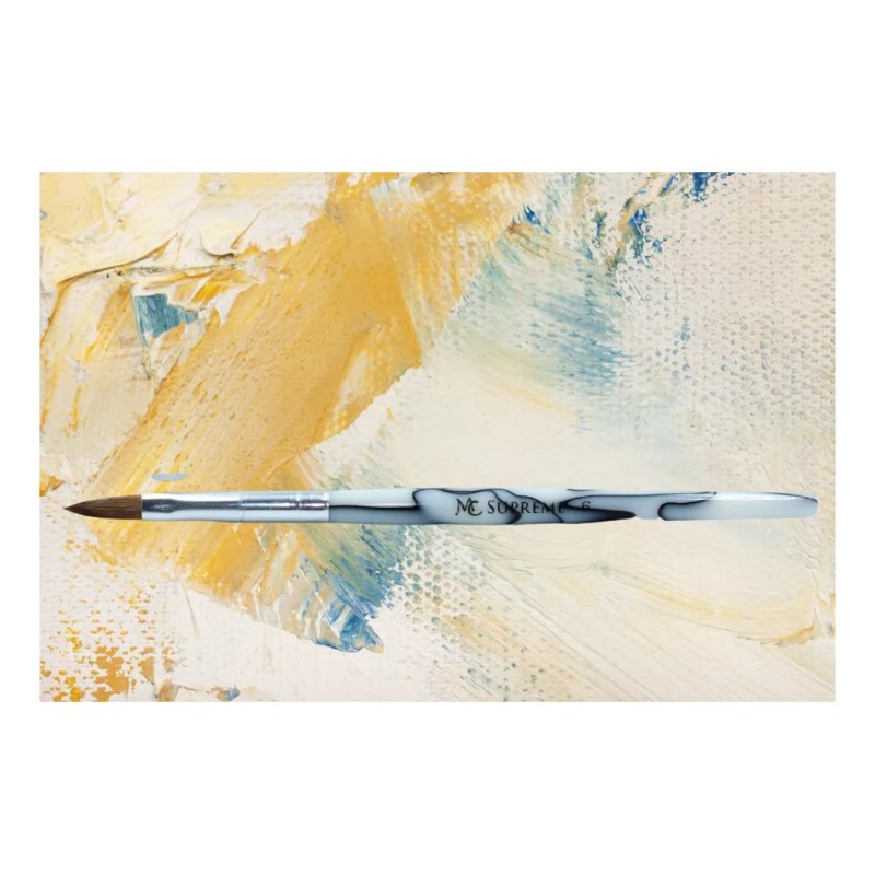 Mc Nails Pincel Supreme #6 Calidad Kolinsky