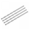 sourcing map HSS(High Speed Steel) Extra Long Twist Drill Bits,