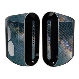 MightySkins Carbon Fiber Skin Compatible with Alienware Aurora R11 Gaming Desktop - Galactic Landscape | Protective Textured Carbon Fiber Finish | Easy to Apply and Change Style | Made in The USA