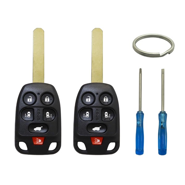 2 Pcs Replacement Key Fob Cover Case Fits for Odyssey