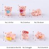 Opexicos 12Pcs Adorable Car Interior Decorations Cute Piggy Car Ornaments