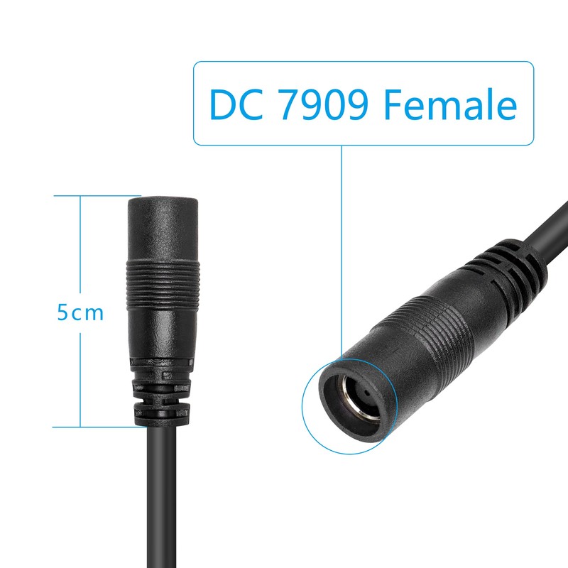 RIIEYOCA XT60 to DC 8mm Connector Adapter,XT60 Female to DC
