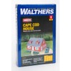 Walthers, Inc. Cape Cod House Kit, 2-3/8 X 2 X