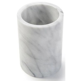 American Metalcraft - MWC57WHITE MWC57 Tabletop Marble Wine Cooler, White,