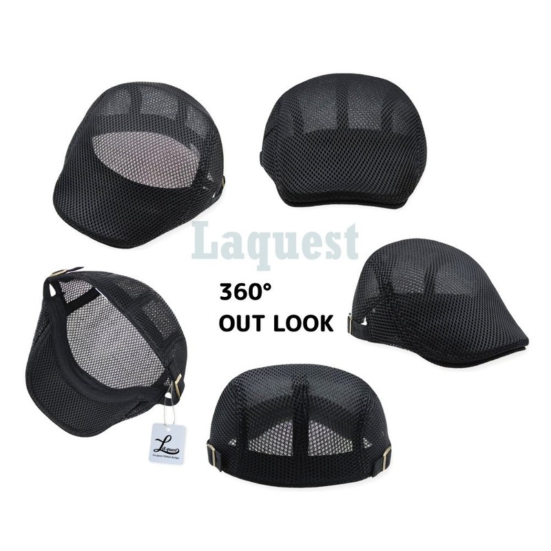 Lacquest Ultra Lightweight Full Mesh Hunting Cap, Unisex, Men's/Women's, Newsboy
