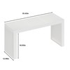 APRTAT Bamboo Dining Bench Indoor Long Entryway Shoe Rack Benchs,Outdoor