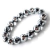 GOLD STONE Terahertz Ore, Star Cut, 100 Faces, Bracelet, 0.5