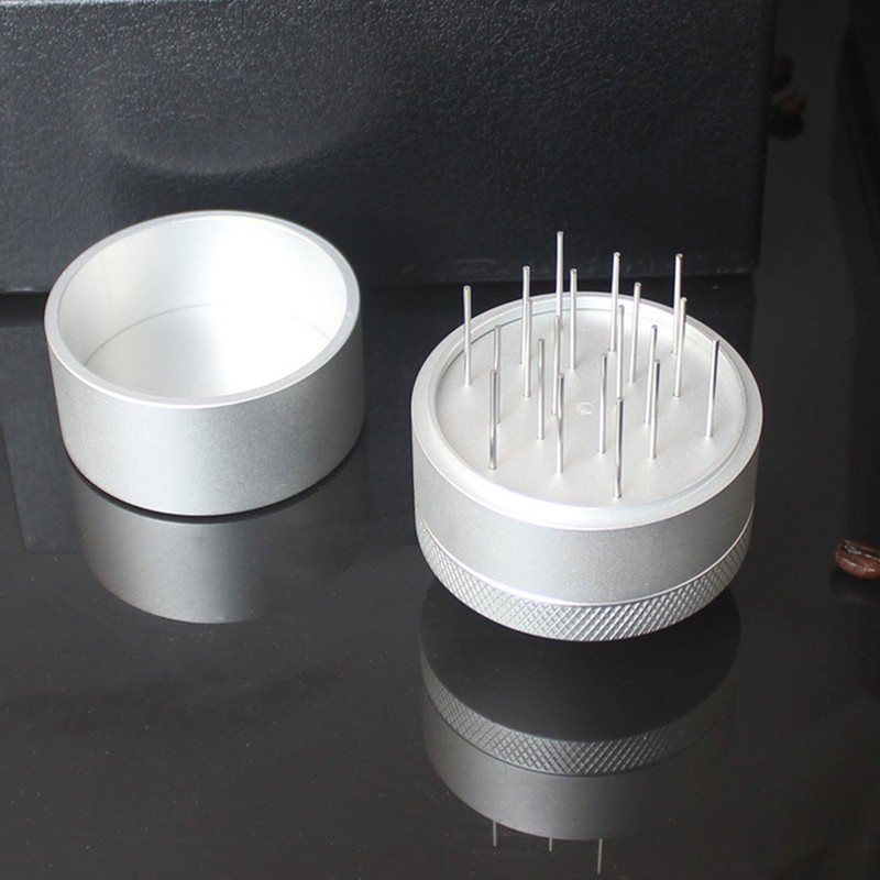 Coffee Needle Distributor with Base Effective Dispersion Rust Resistant Stainless