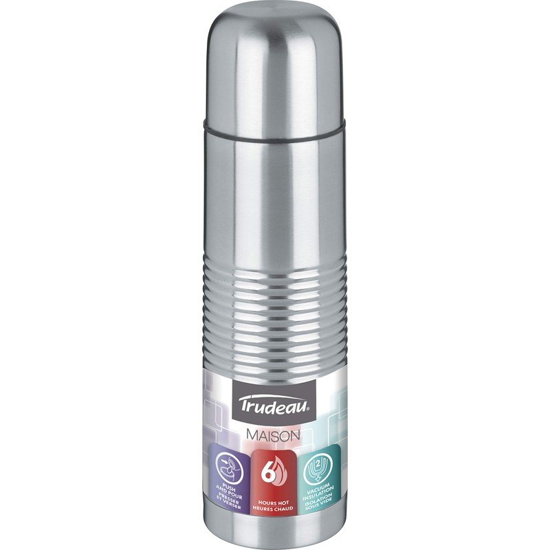 Trudeau Mirror 17-Ounce Vacuum Insulated Bottle