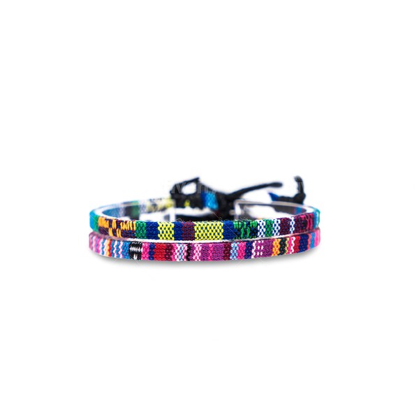 Made by Nami 2 Pcs Boho Surfer Bracelets for Women