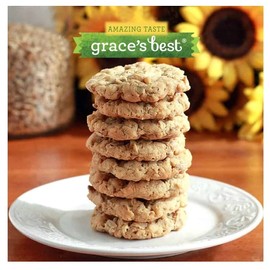Grace’s Best Cookies - 12oz Chocolate Chip 4 Pack Sweet and Crunchy Small Snack Made With Natural, Quality Ingredients - Sunflower Seeds and Chocolate Chips