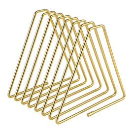 ZYFOFFICE Gold Expandable Bookends, 7-Section, 2"-15.7"