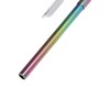 2Pcs Collapsible Metal Straw 304 Stainless Steel Drinking Travel Telescopic