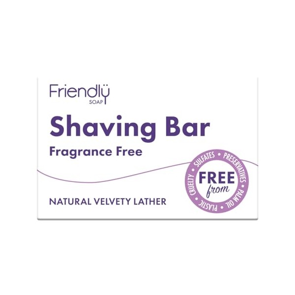 Friendly Soap Friendly Soap - Naked & Natural Fragrance-Free Shaving