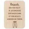 Spruchreif Blackboard with Funny Saying | Decorative Stand with Lettering