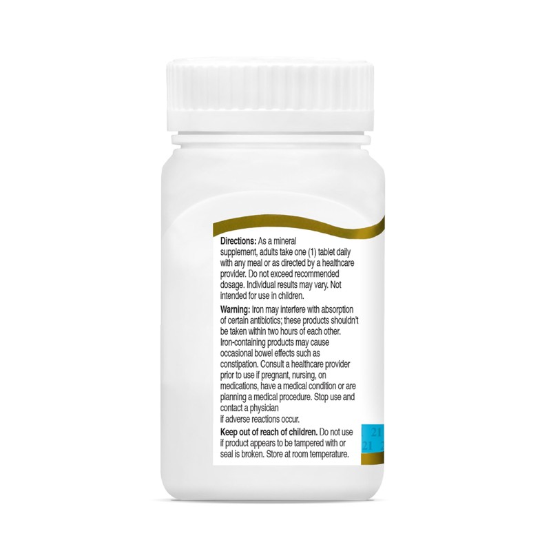 21st Century Slow Release Iron Tablets, 60 Count