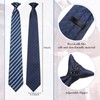 Janmercy 6 Pcs Clip on Tie for Men Clip on