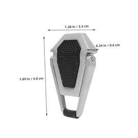 SHOWERORO Adjustable Laptop Stand Notebook Holder Mini Riser Small Cooler Pad Zinc Alloy Foot for Desk Portable Elevation Stand