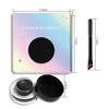 Black Matte Eyeshadow – Creamy, Highly Pigmented, Waterproof & Long-Lasting,