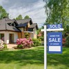 Qikdesign Real Estate Sign Clips, Sign Rider Clips for Hanging