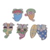 DIY Rhinestone Painting Keychains Cute Dwarfs Shape Stress Relief Improve