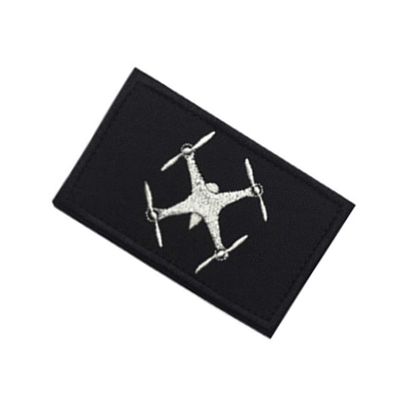Drone Military Fabric Patch Tactical Morale Badge Hook and Loop
