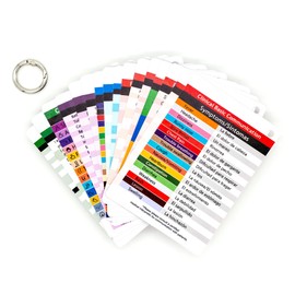 Medical Spanish for Healthcare Professionals Flash Cards - Paramedic, Surgical Tech & Clinical Terms - English-Spanish Flashcards for Effective Patient Communication