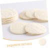 FRCOLOR 15pcs Natural Loofah Face Exfoliating Scrubber Pads Control Suitable