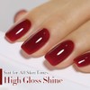 Double Rhythm Translucent Gel Polish Sheer Neutral Natural Light Milky