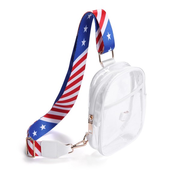 Clear Bag for Stadium Events, Stadium Approved Clear Crossbody Bags