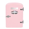 ARCTIC CHEF RMIS129-PINK Mini Fridge, Pink,0.3 Cubic feet