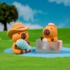 Teenzee 9P Mini Resin Capybara 2'' / 5cm Tiny Animals