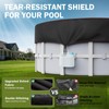 14Ft Round Pool Cover, Solar Covers for Above Ground Pools,