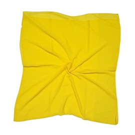Kiran Fashion Premium Soft textured Plain Scarf Scarves Headwrap Muslim Long Maxi Hijab (Yellow)