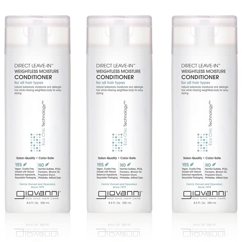 GIOVANNI COSMETICS - Eco Chic Direct Leave-In Conditioner- Weightless Moisture