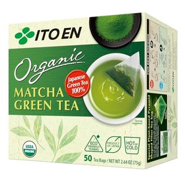 ITO EN Organic Matcha Green Tea Bags - 50 Count