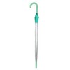 Clear Bubble Umbrellas Green Trim, Transparent Umbrella, Dome Shape Umbrella