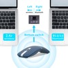 Bluetooth Arc Travel Mouse - BT & USB Wireless Dual