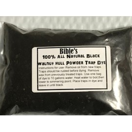 FPS 3 Bags 100% All Natural Black Walnut Hull Powder Trap Dye Trap Preparation
